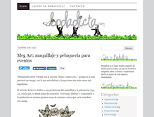 Tablet Screenshot of bodadicta.com